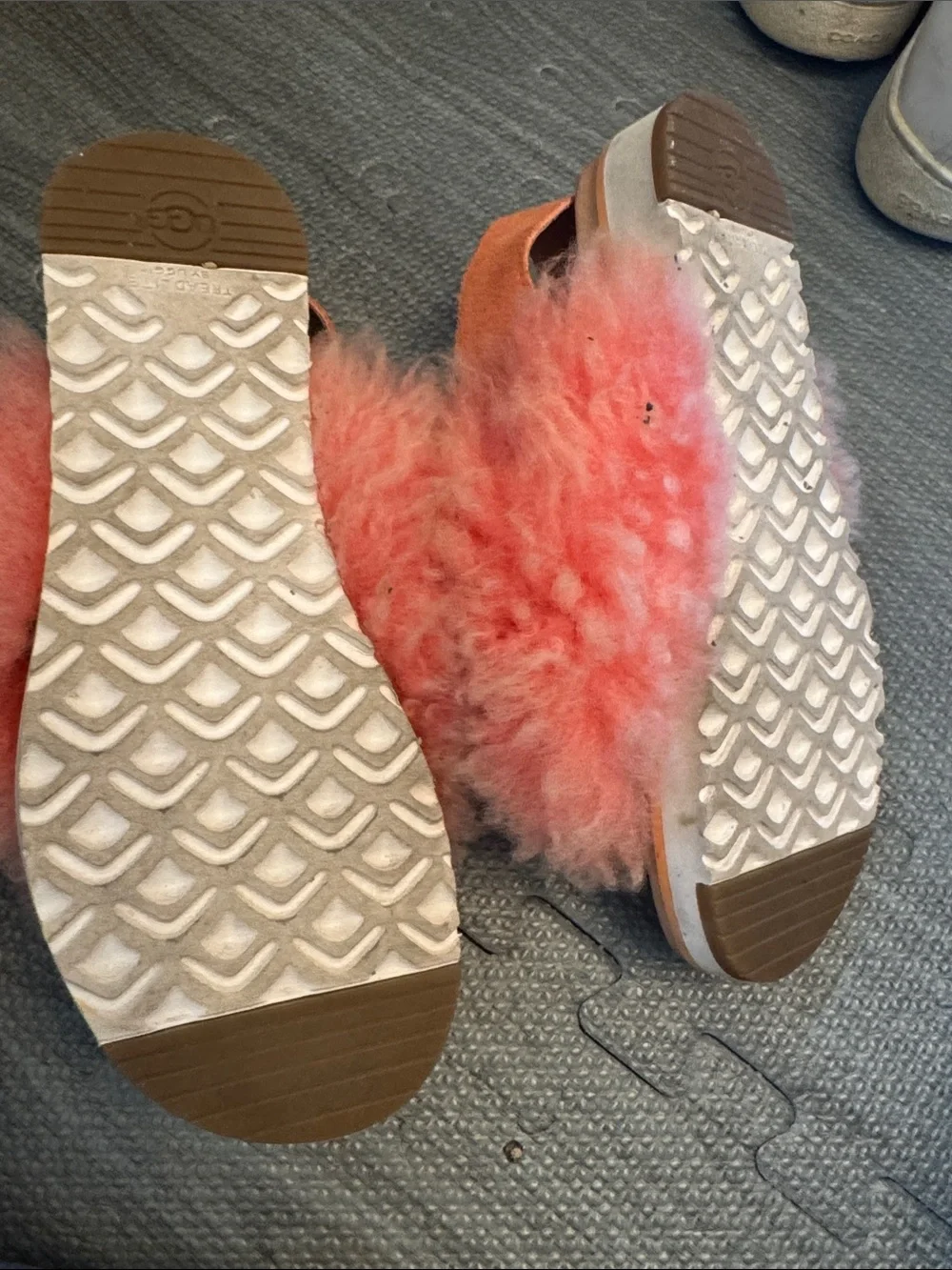 UGG plush faux